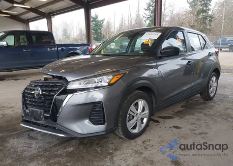 2021 Nissan Kicks S Xtronic Cvt from USA, damaged, VIN 3N1CP5BV9ML501091